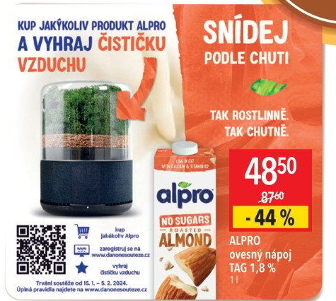 Nápoj ovesný Tastes as good Alpro
