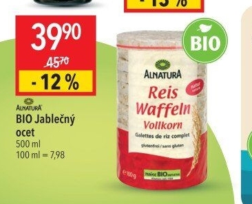 Rýžové chlebíčky Alnatura