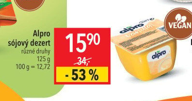 Sójový dezert Alpro Soya