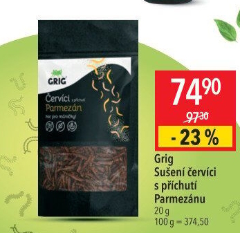 Sušení červící Grig