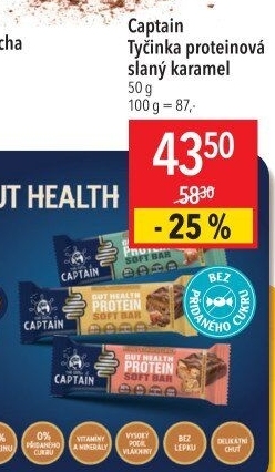 Tyčinka Protein Captain