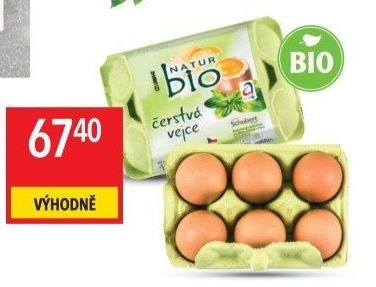 Vejce bio natur Schubert