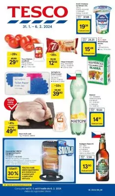 akční leták Tesco 31.1.2024-6.2.2024