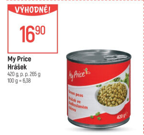 Hrášek My Price