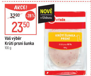 Krůtí prsní šunka Váš Výběr