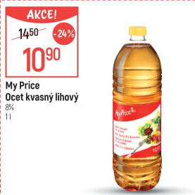 Ocet kvasný My Price