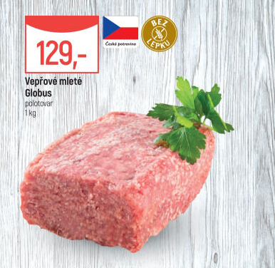 Vepřové mleté maso Globus