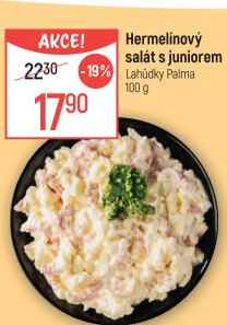Hermelínový salát s juniorem