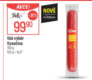 Salám Vysočina Váš Výběr