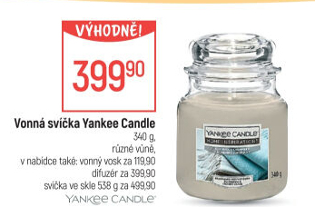 Svíčky vonné Yankee Candle