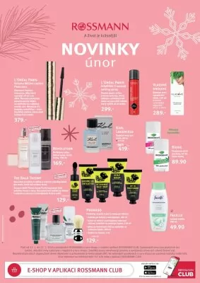 akční leták ROSSMANN drogerie 31.1.2024-27.2.2024