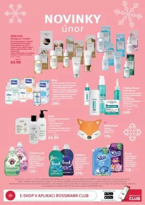 akční leták ROSSMANN drogerie 31.1.2024-27.2.2024
