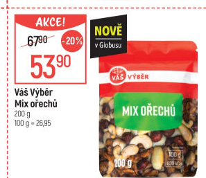 Mix ořechů Váš Výběr