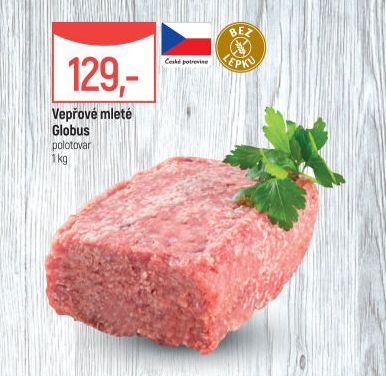 Vepřové mleté maso Globus
