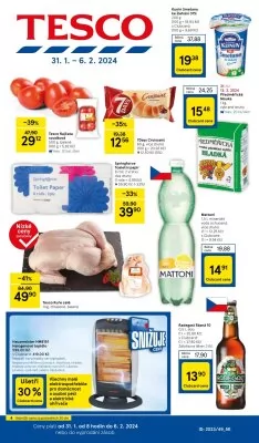 akční leták Tesco 31.1.2024-6.2.2024