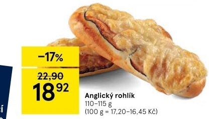 Anglický rohlík