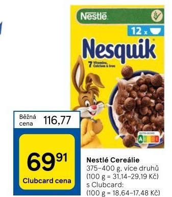 Cereálie Nestlé
