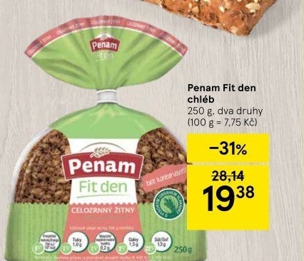 Chléb Fit den Penam