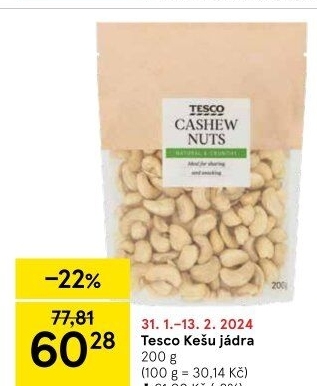 Kešu Tesco