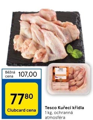 Kuřecí křídla Tesco