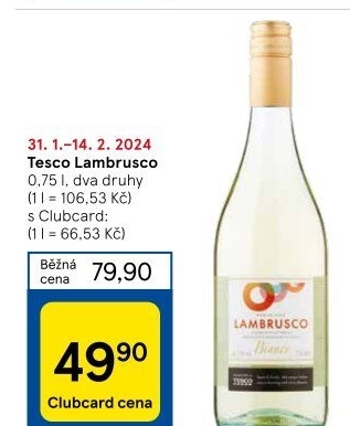 Lambrusco Tesco