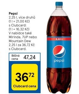 Limonáda Pepsi