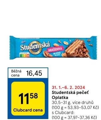 Oplatka Studentská pečeť Orion