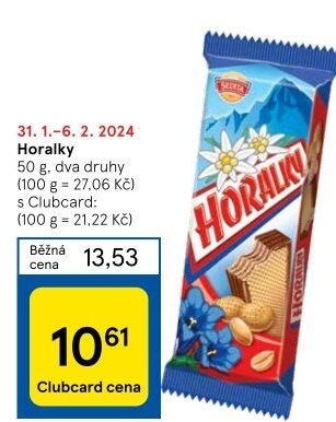 Oplatky Horalky Sedita