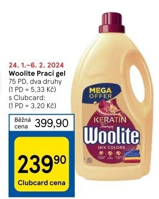 Prací gel Woolite
