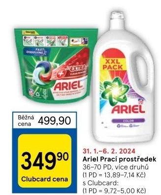 Prací prostředky Ariel