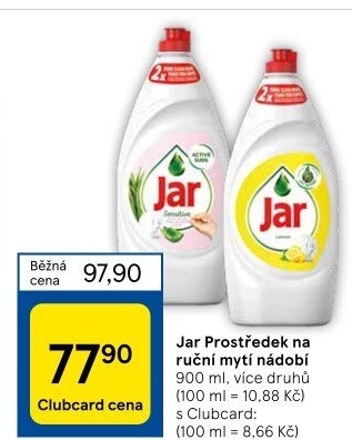 Prostředek na nádobí Jar