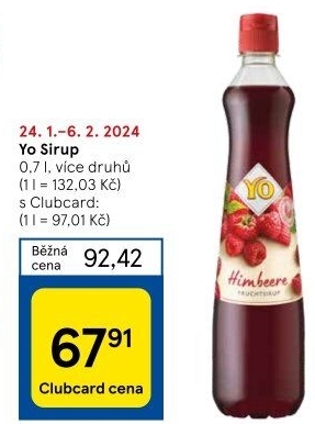 Sirup YO