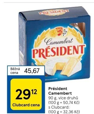 Sýr Camembert Président