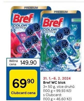 WC blok Bref