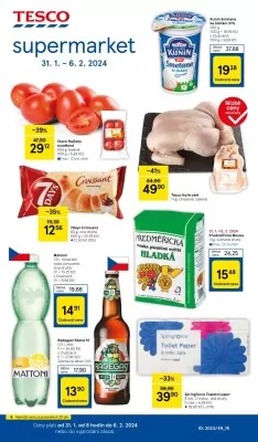 akční leták Tesco 31.1.2024-6.2.2024