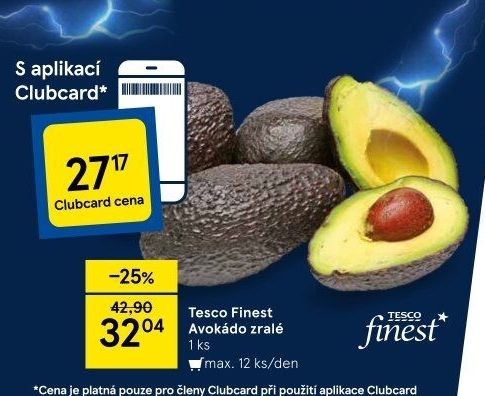 Avokádo Tesco Finest