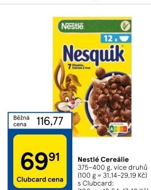 Cereálie Nestlé