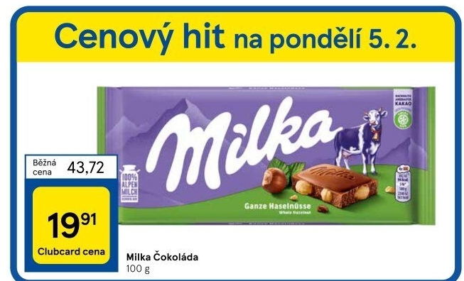 Čokoláda Milka