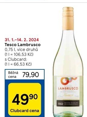 Lambrusco Tesco