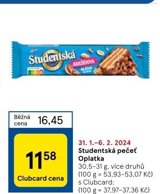 Oplatka Studentská pečeť Orion