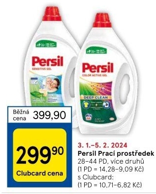 Prací prostředky Persil