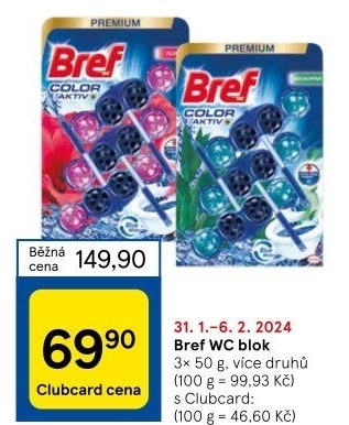 WC blok Bref