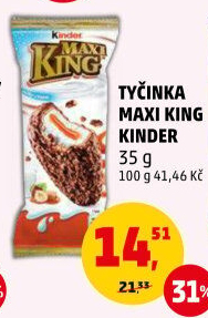Dezert Maxi King Kinder
