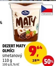 Dezert Olmíci Maty Olma