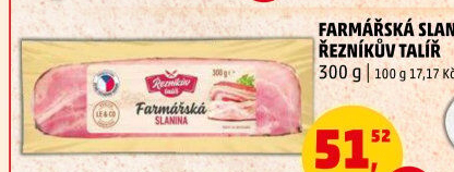 Farmářská slanina Řezníkův talíř