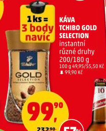 Instantní káva Tchibo Gold Selection
