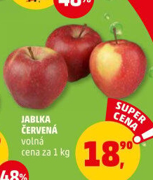 Jablka červená