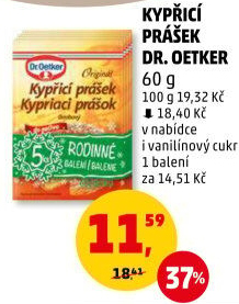 Kypřicí prášek Dr. Oetker