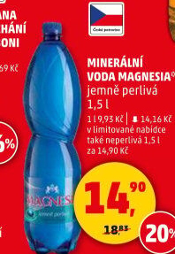 Přírodní voda Magnesia