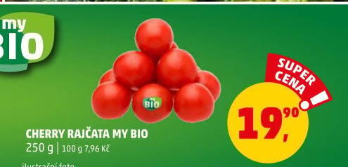 Rajčata cherry bio My BIO